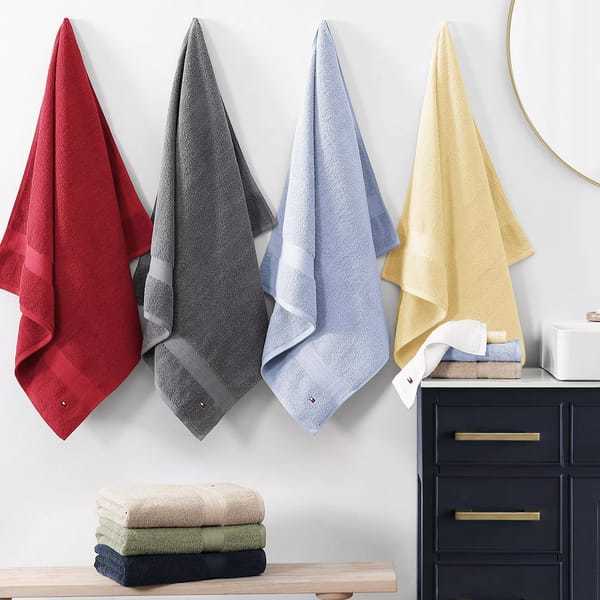 Tommy Hilfigers Bath Towels Now $8