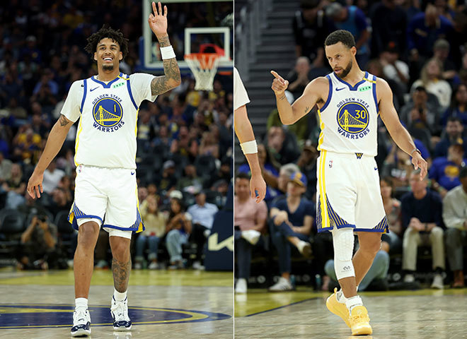 Yaxel Lendeborg, Steph Curry