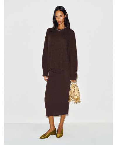 Nadine Column Sweater Skirt