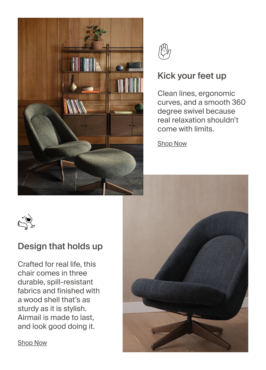 Kick your feet up
