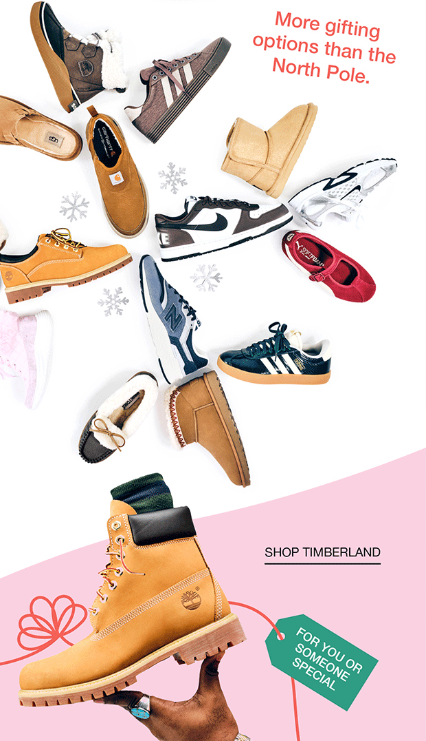 More gifting options than the North Pole. | SHOP TIMBERLAND
