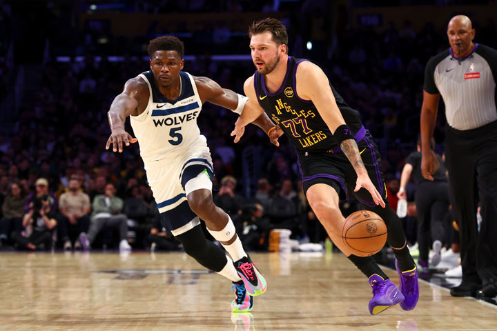 Anthony Edwards, Luka Dončić