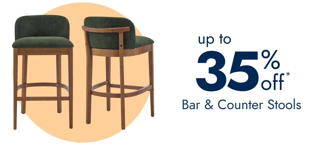 Bar & Counter Stools up to 35% off