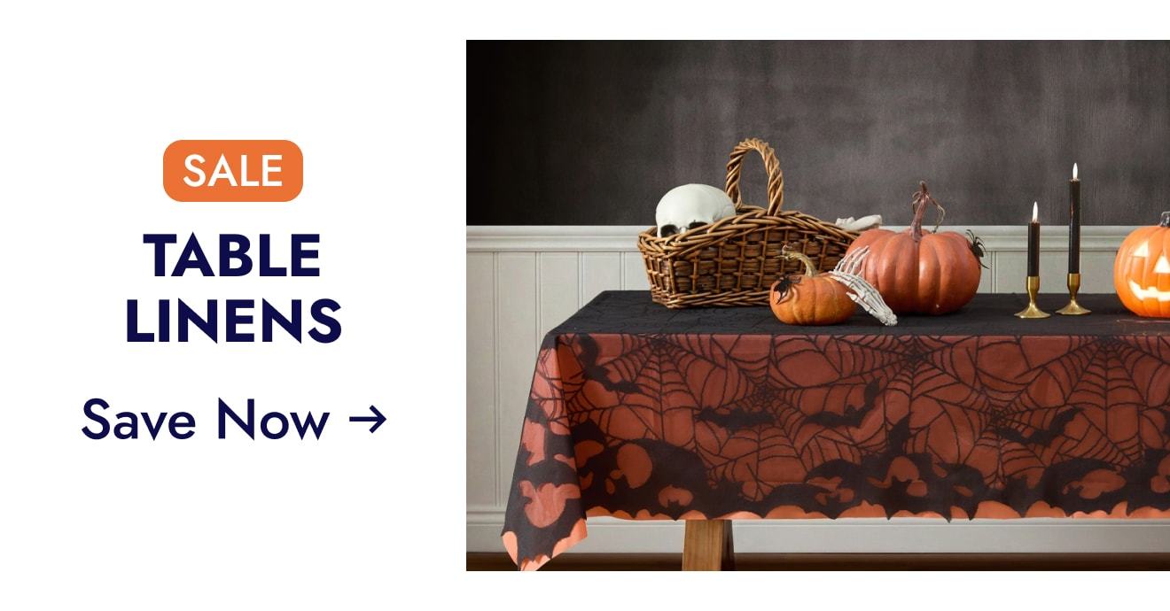 Save on Table Linens