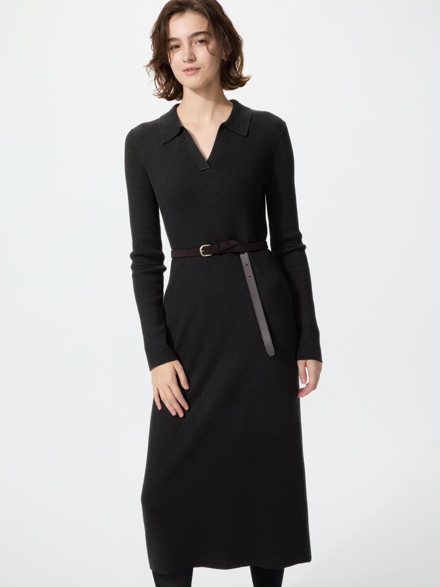 Knitted Polo Dress
