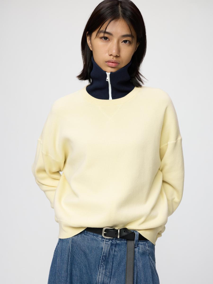 Smooth Cotton Sweater