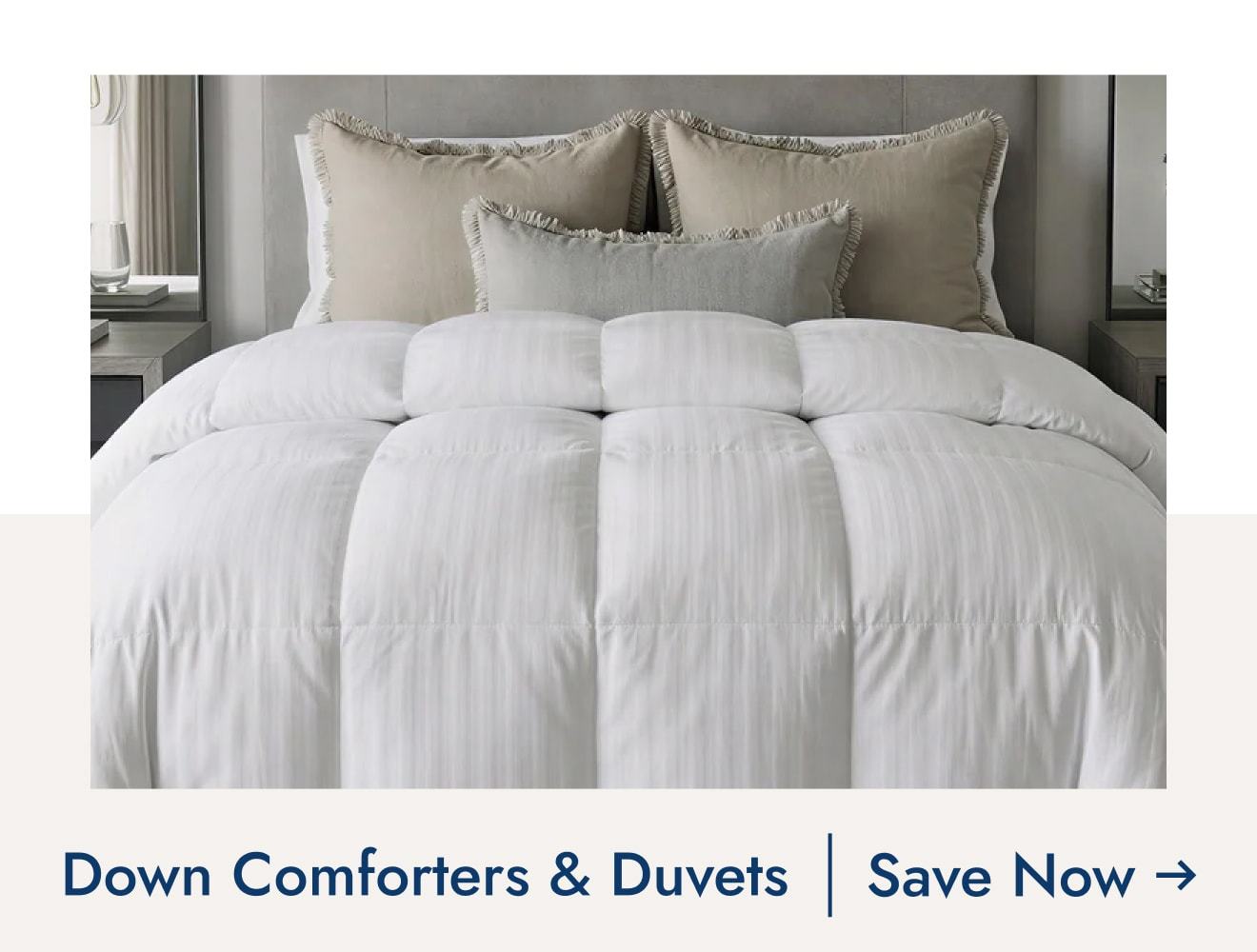 Down Comforters & Duvets