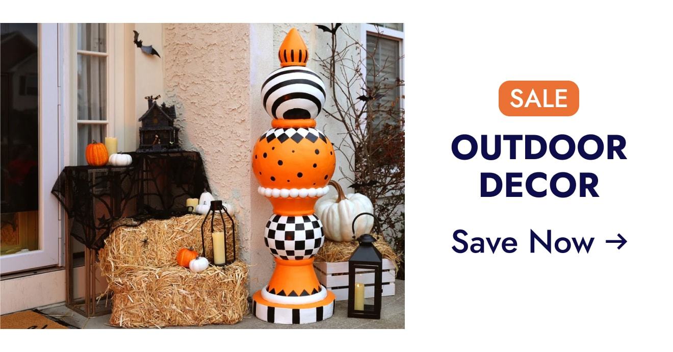 Save on Halloween Outdoor Decor