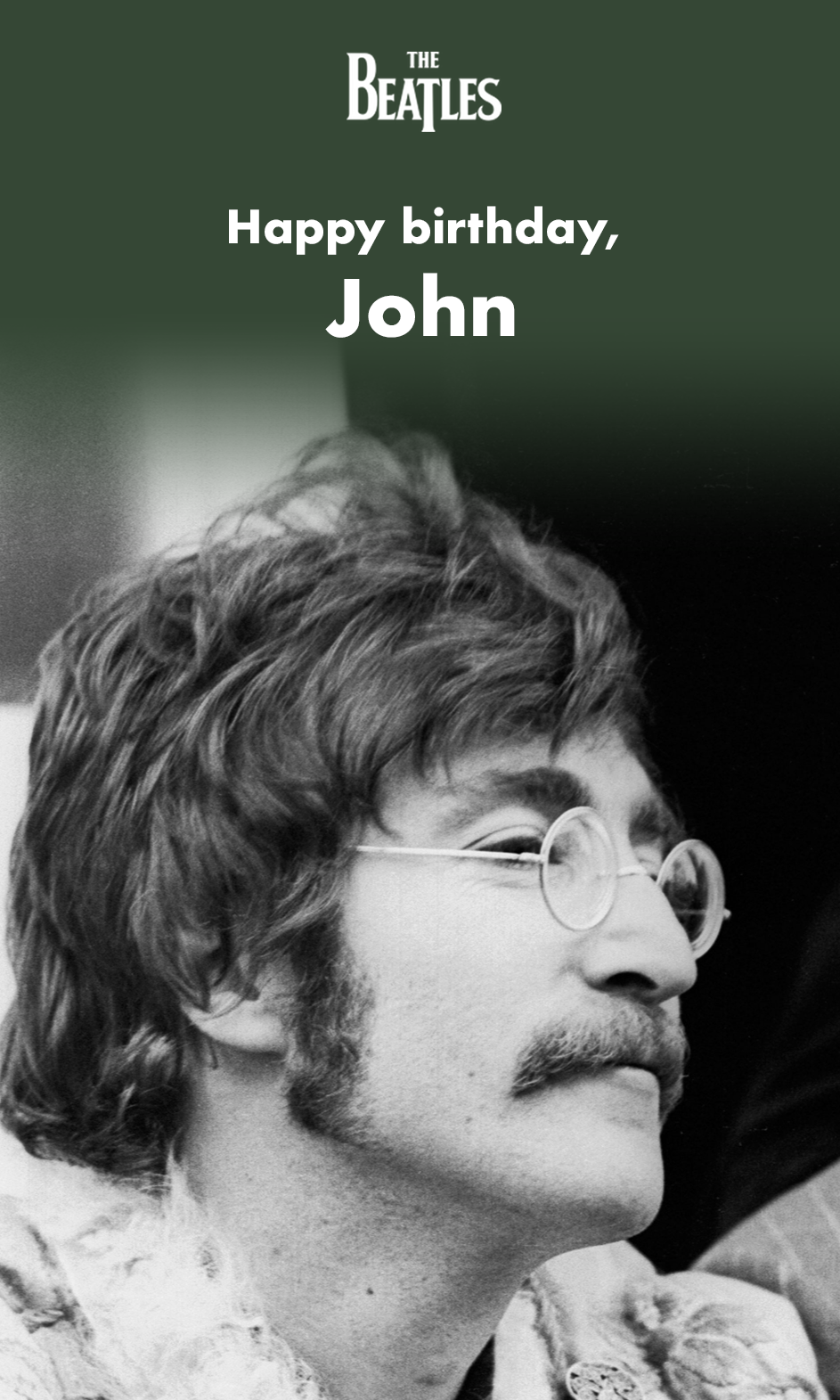 Happy birthday, John