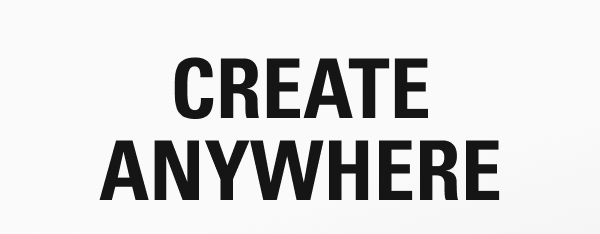 CREATE ANYWHERE