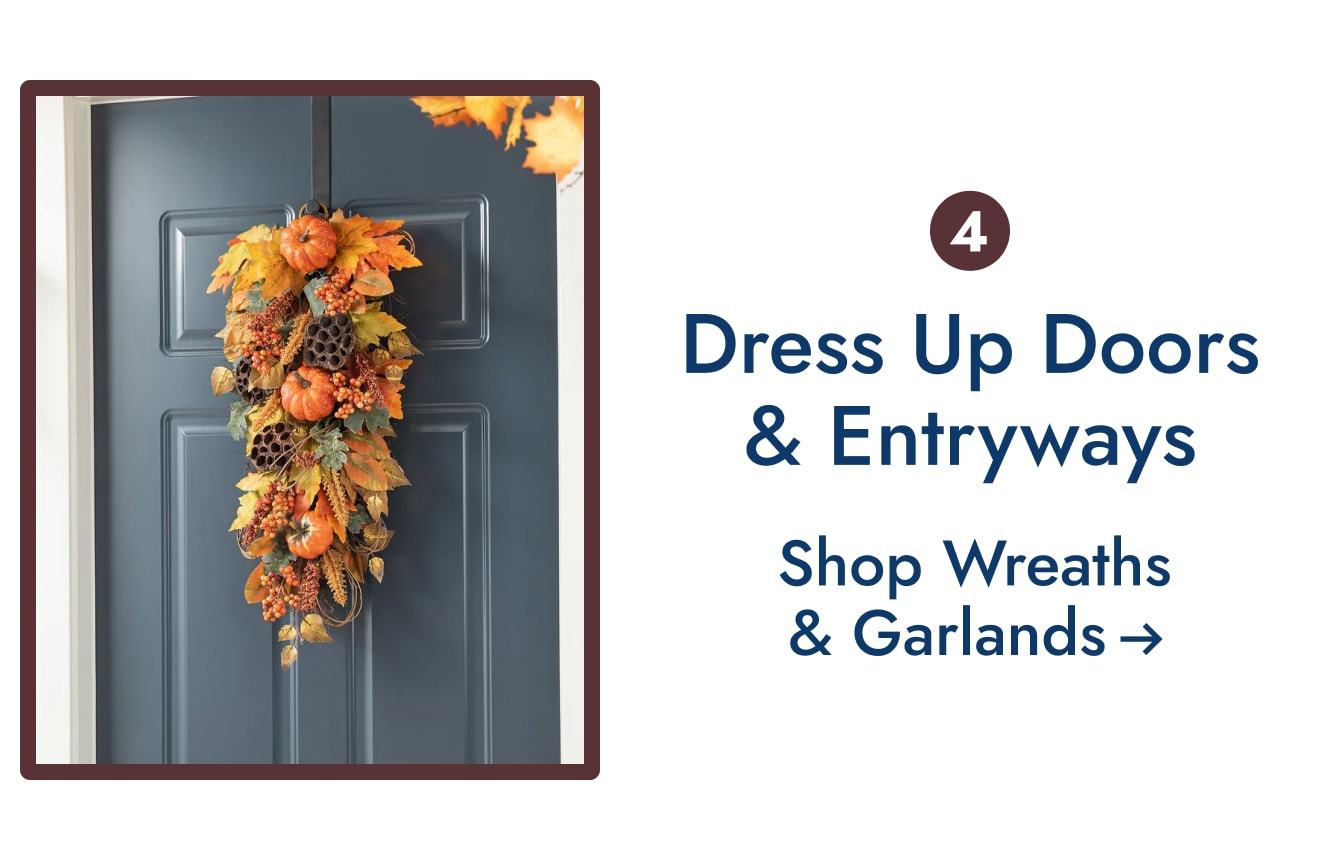 Save on Wreaths & Garlands