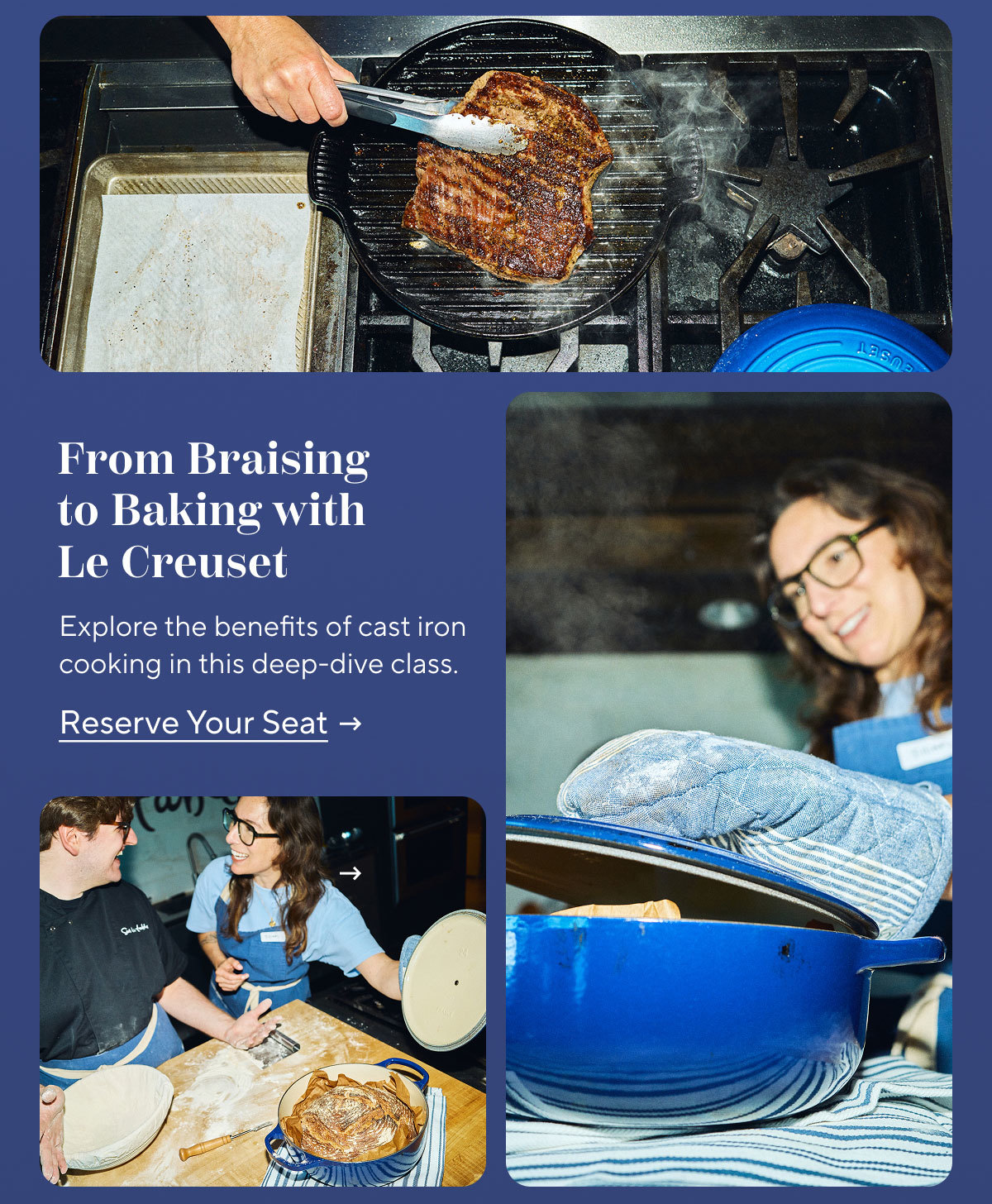 From Braising to Baking with Le Creuset