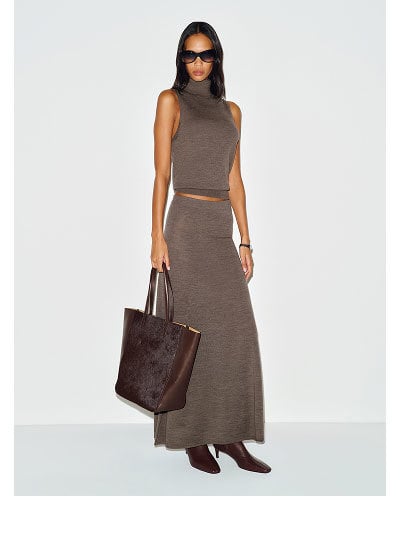 Alicia Regenerative Merino Mock Neck Tank