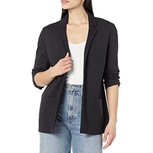 Soft Ponte Blazer $10