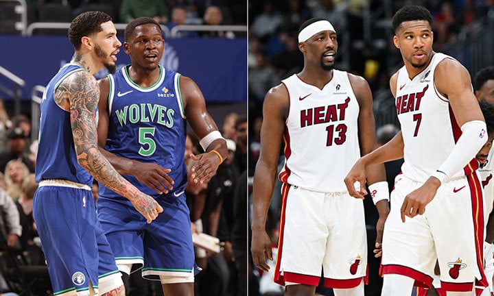 LaMelo Ball, Anthony Edwards, Bam Adebayo, Giannis Antetokounmpo