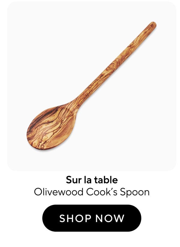 Sur La Table Olivewood Cook’s Spoon