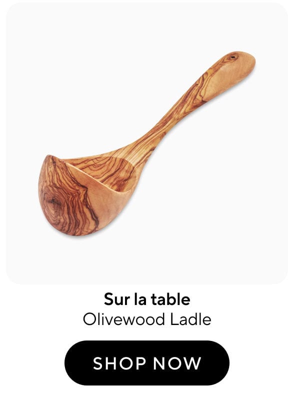 Sur La Table Olivewood Ladle