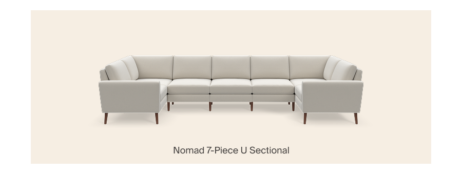 Nomad 7-Piece U Sectional
