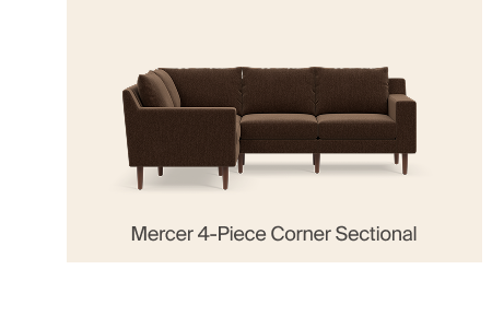 Mercer 4-Piece Corner Sectional