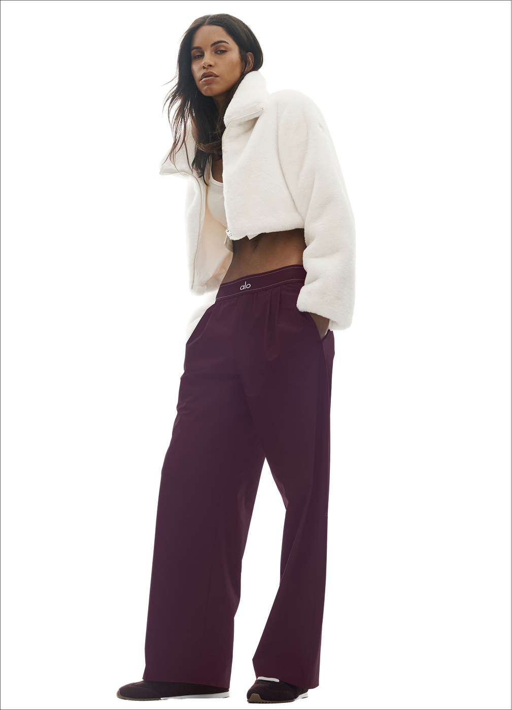Faux Fur Cropped Amore Jacket