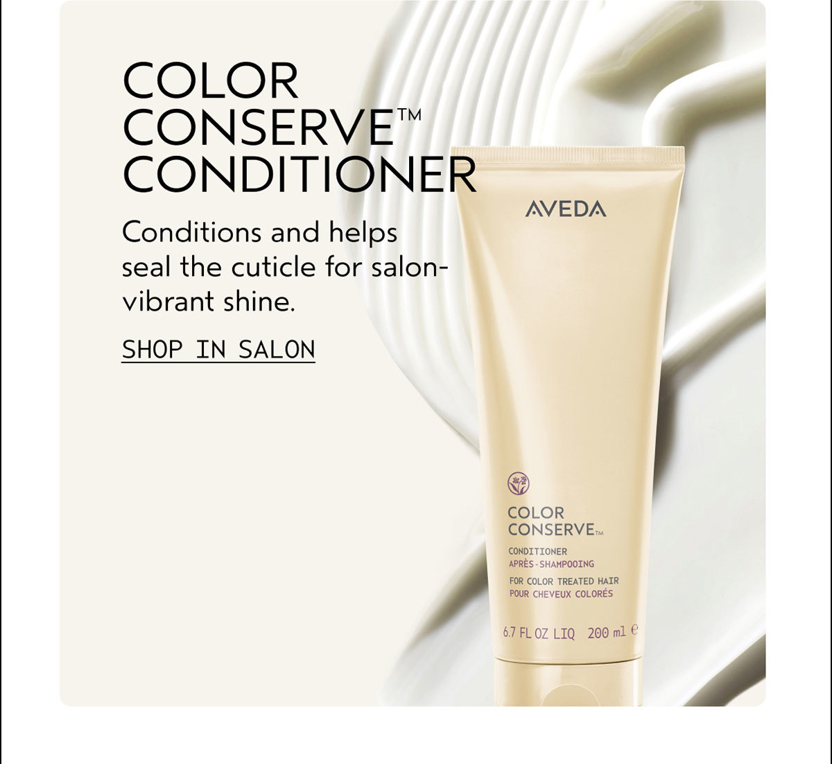 COLOR CONSERVE™ CONDITIONER | Conditions and helps seal the cuticle for salon-vibrant shine. | SHOP IN SALON