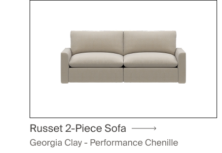 Russet 2-Piece Sofa