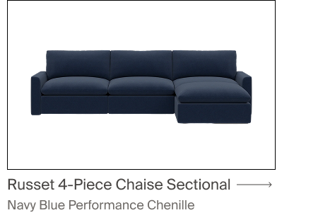 Russet 4-Piece Sofa