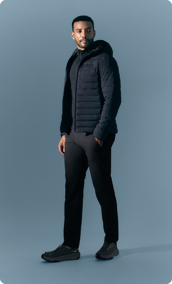 Tensleep Hooded Hybrid Down Jacket