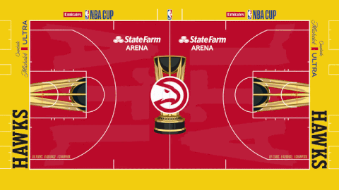 2026 Emirates NBA Cup courts