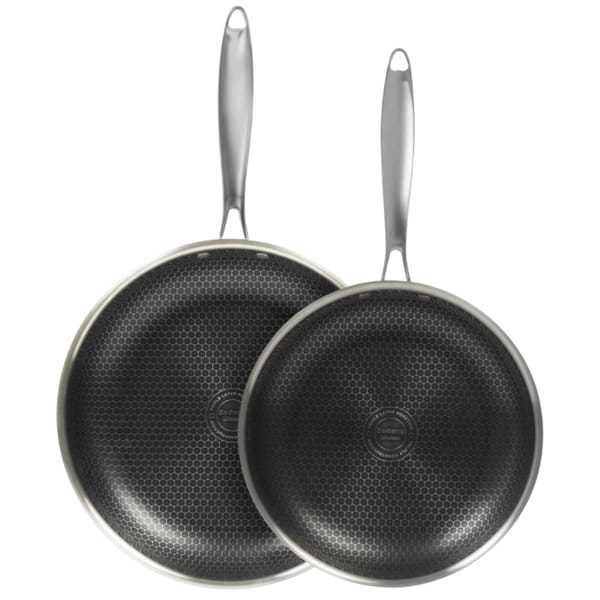 HexClad-Style 2-Piece Frypan Set $43!