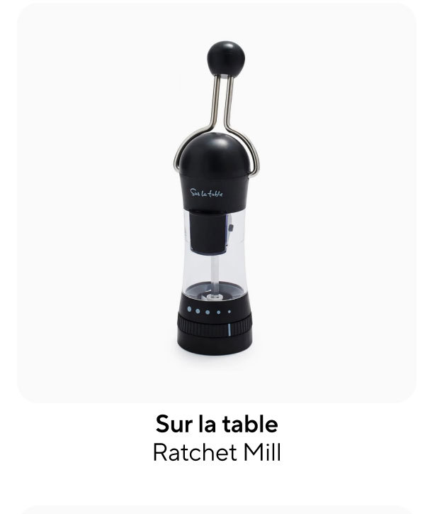  Sur la table Ratchet Mill