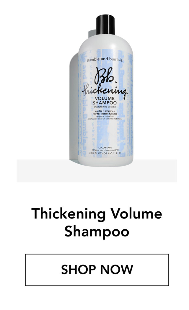 Thickening Volume Shampoo | SHOP NOW