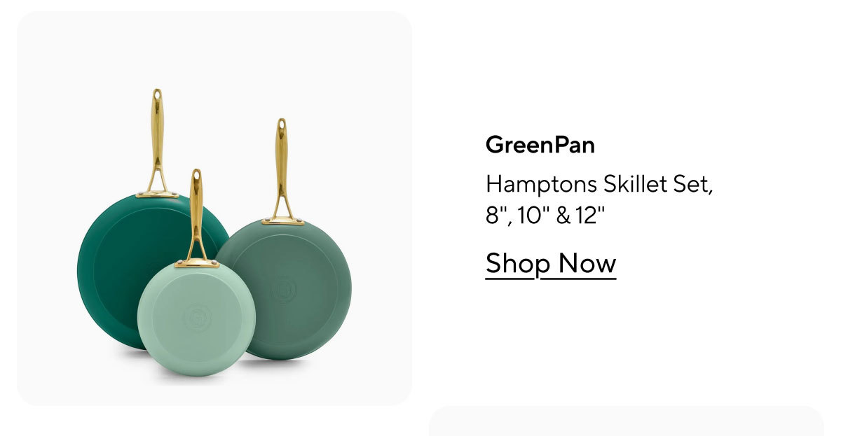 GreenPan Hamptons Skillet Set, 8