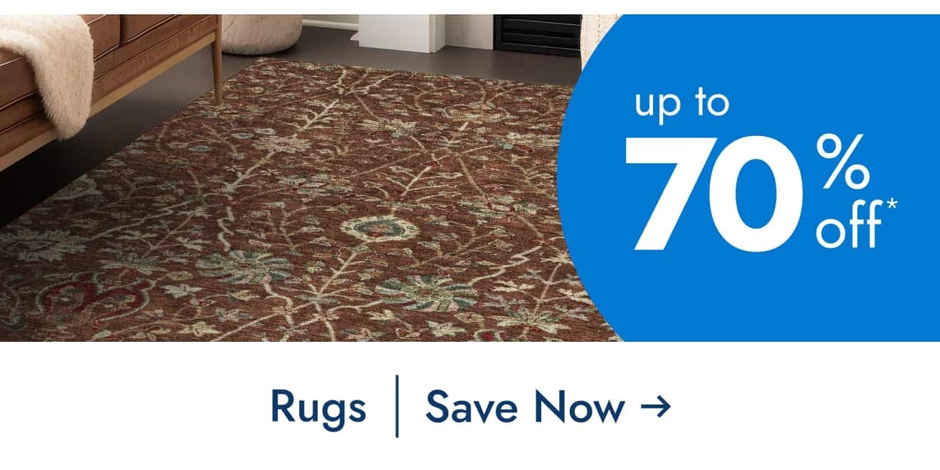 Rugs Up to 70% off*