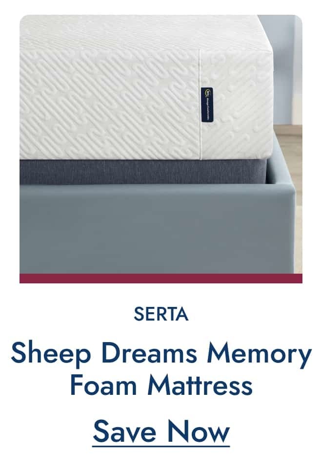 Serta Sheep Dreams Memory Foam Mattress