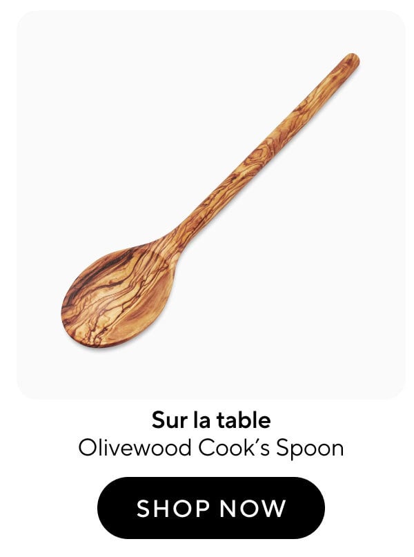 Sur La Table Olivewood Cook’s Spoon