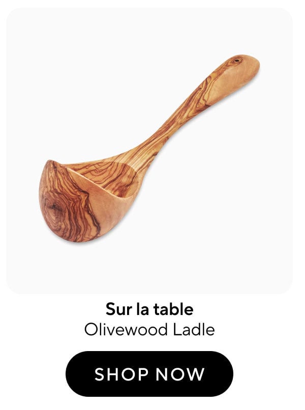Sur La Table Olivewood Ladle