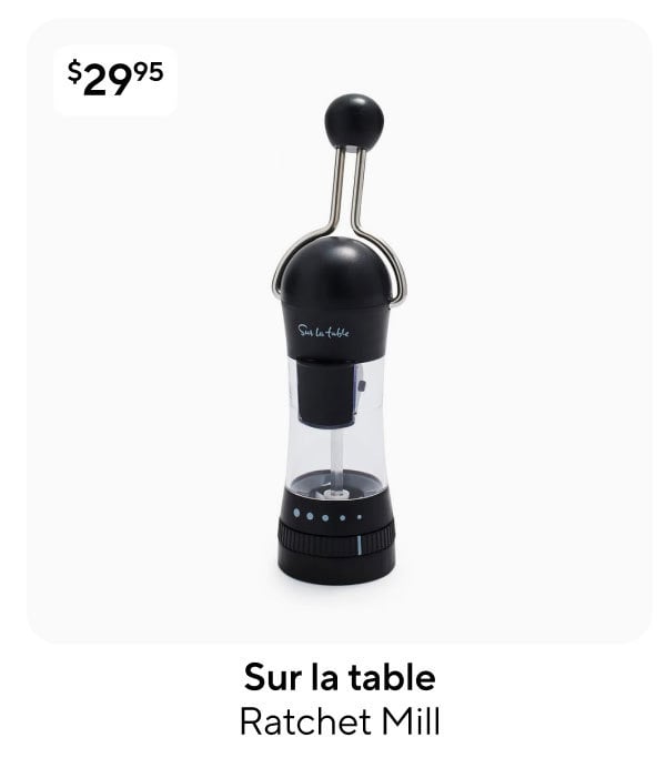 Sur la table Ratchet Mill