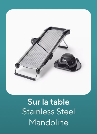 Sur La Table Stainless Steel Mandoline