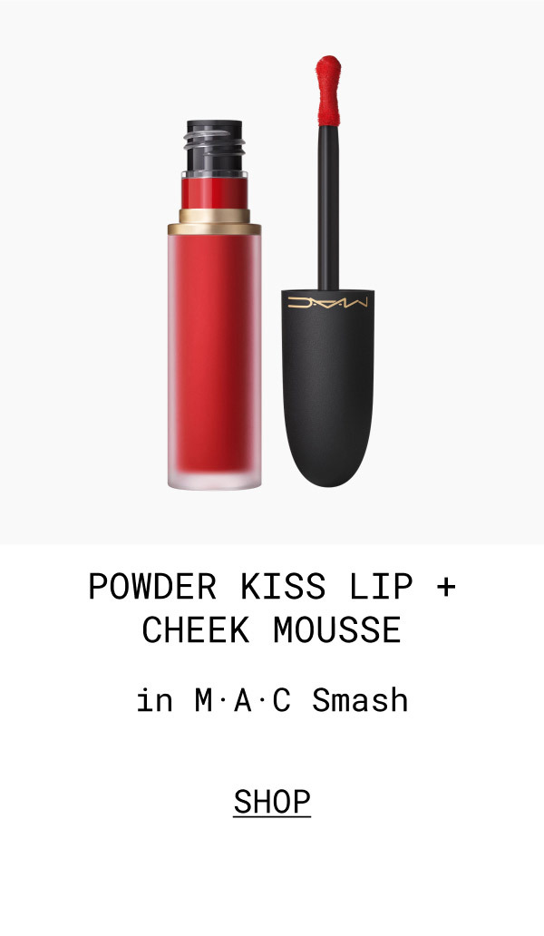 POWDER KISS LIP + CHEEK MOUSSE | in M·A·C Smash | SHOP