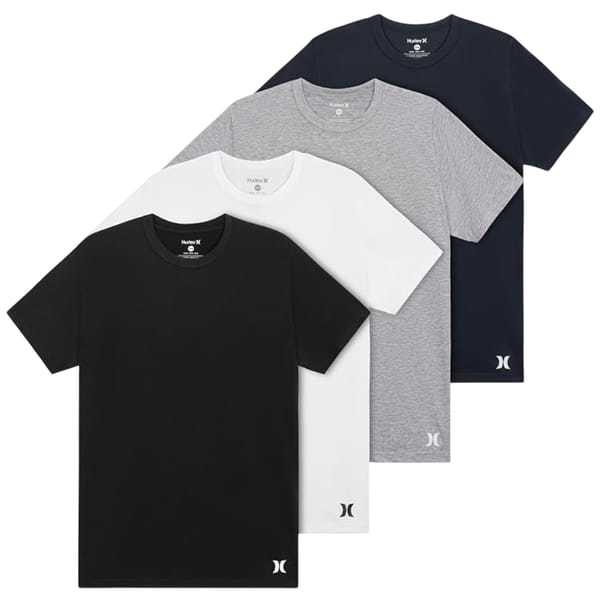 4 Hurley Men's Tees $15 ($3.75 Each)