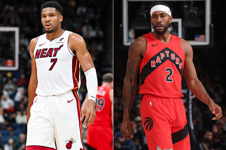 Giannis Antetokounmpo, Kawhi Leonard