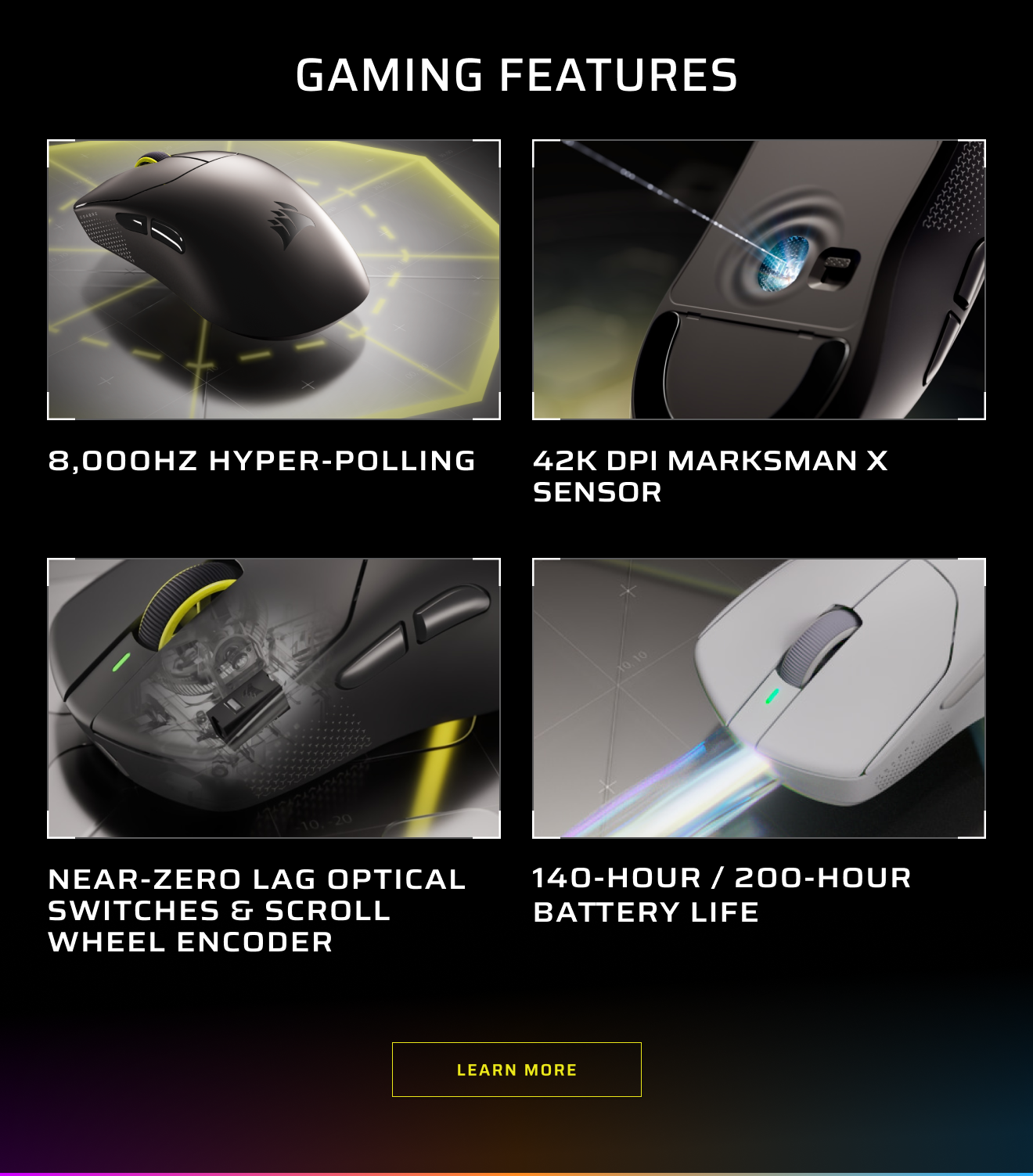 Gaming features
