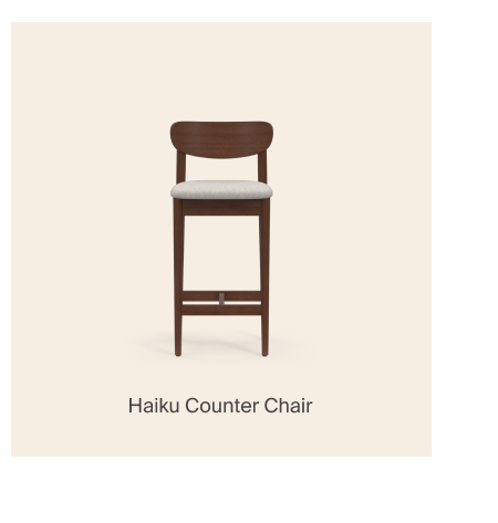 Haiku Counter Chair