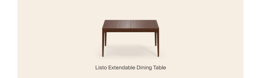 Listo Extendable Dining Table