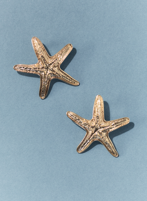 Statement Starfish Earring