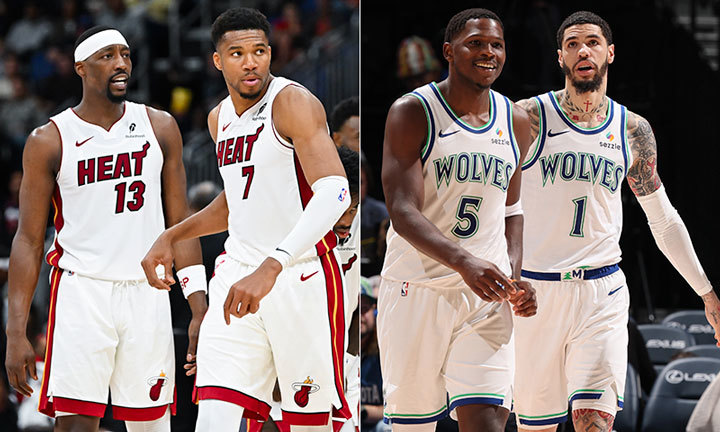 Bam Adebayo, Giannis Antetokounmpo, Anthony Edwards, LaMelo Ball