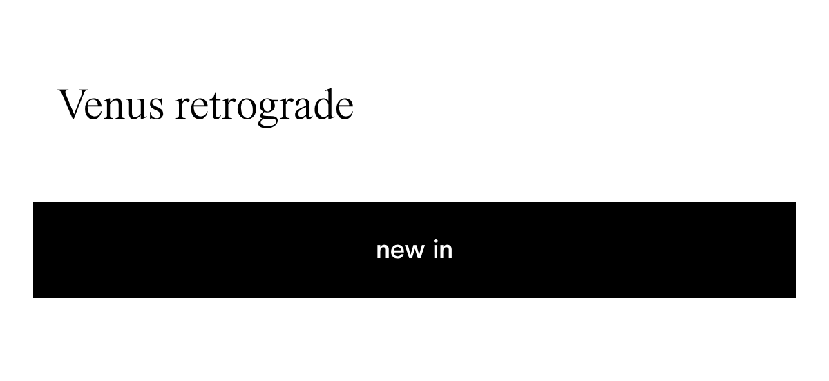 Venus retrograde