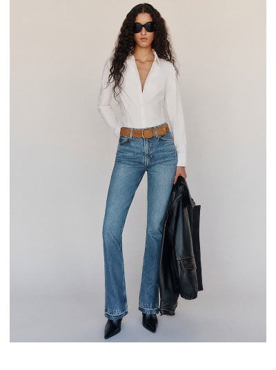 Blair High Rise Baby Bootcut Jeans