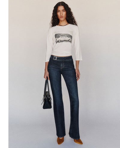 Elly Stretch Low Rise Bootcut Jeans